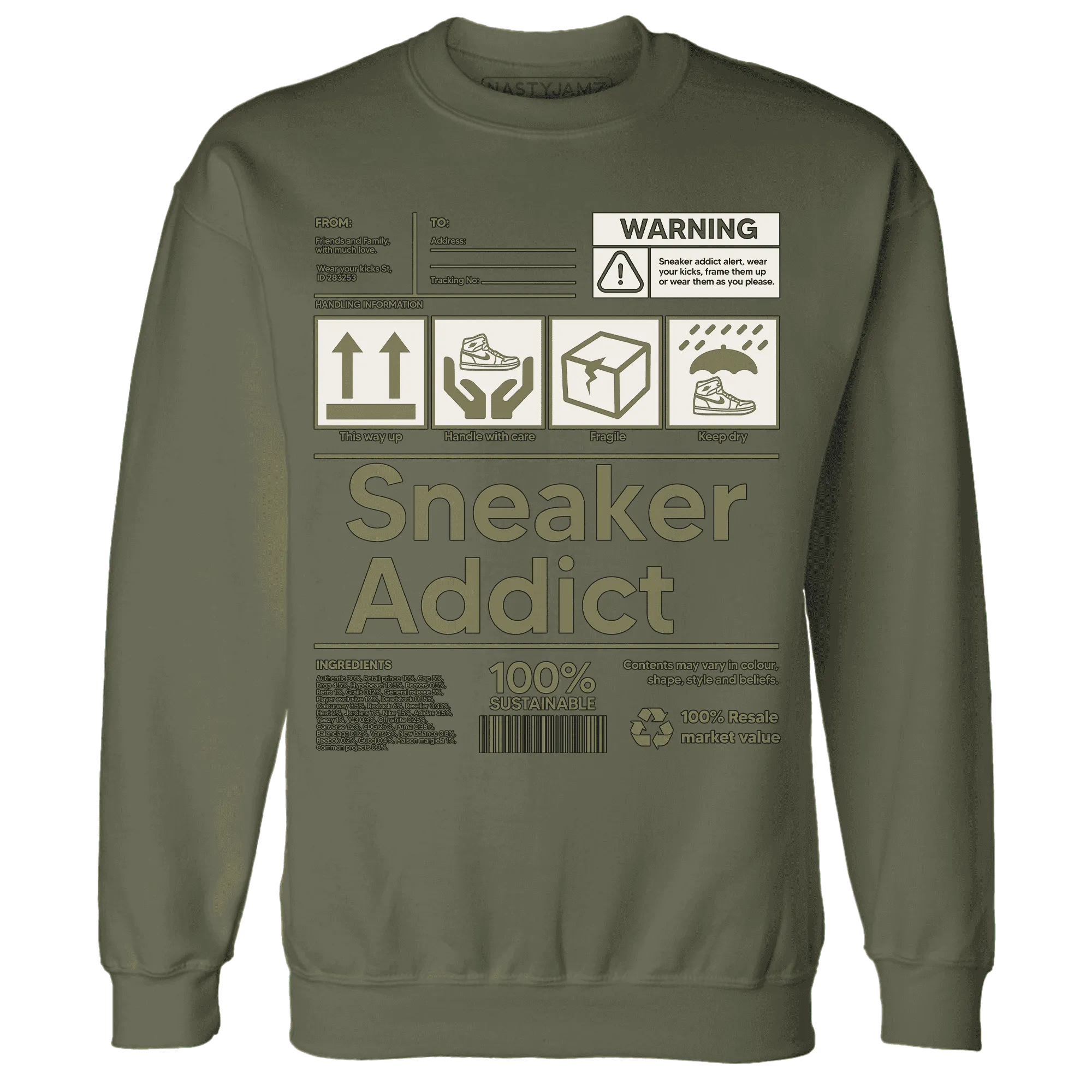 NastyJamz-Medium-Olive-1s-Sweatshirt-Match-Sneaker-Addict