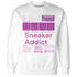 GS Hyper Violet 4s Sweatshirt Match Sneaker Addict - NastyJamz