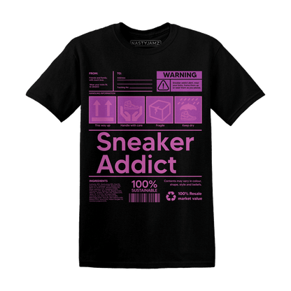 GS Hyper Violet 4s T Shirt Sneaker Addict - NastyJamz