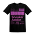 GS Hyper Violet 4s T Shirt Sneaker Addict - NastyJamz