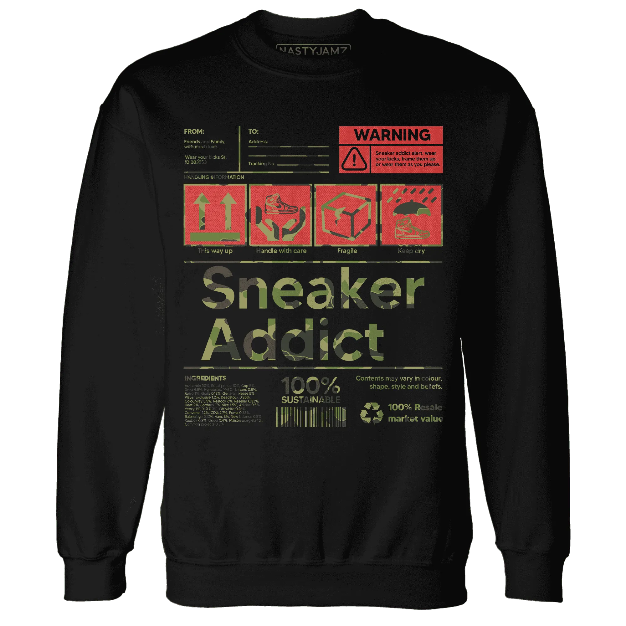 AM-90-Dark-Sage-Solar-Red-NastyJamz-Sweatshirt-Match-Sneaker-Addict