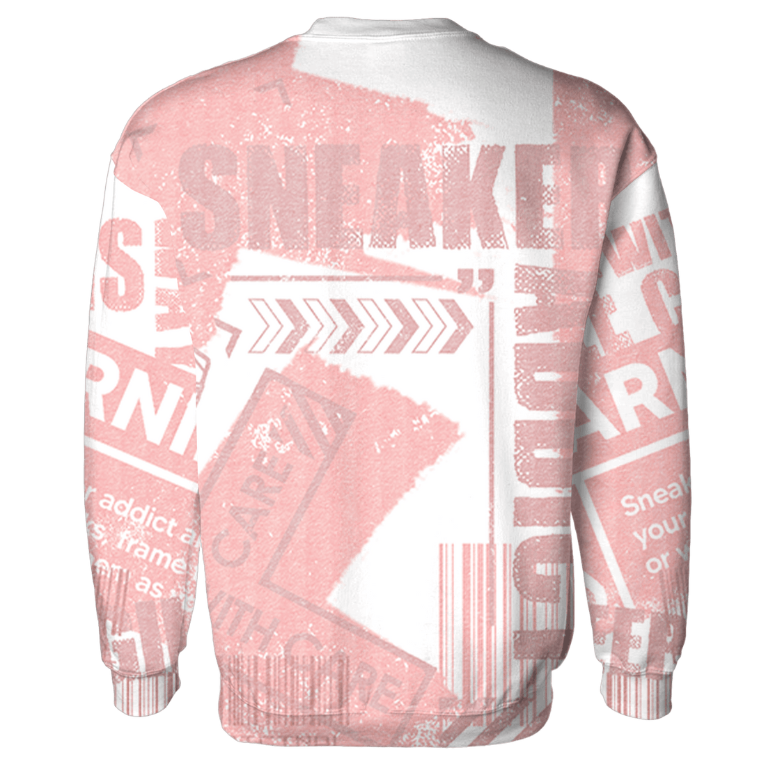 Low Legend Pink 11s Sweatshirt Match Sneaker Addict 3D All-Over Print Warning - NastyJamz