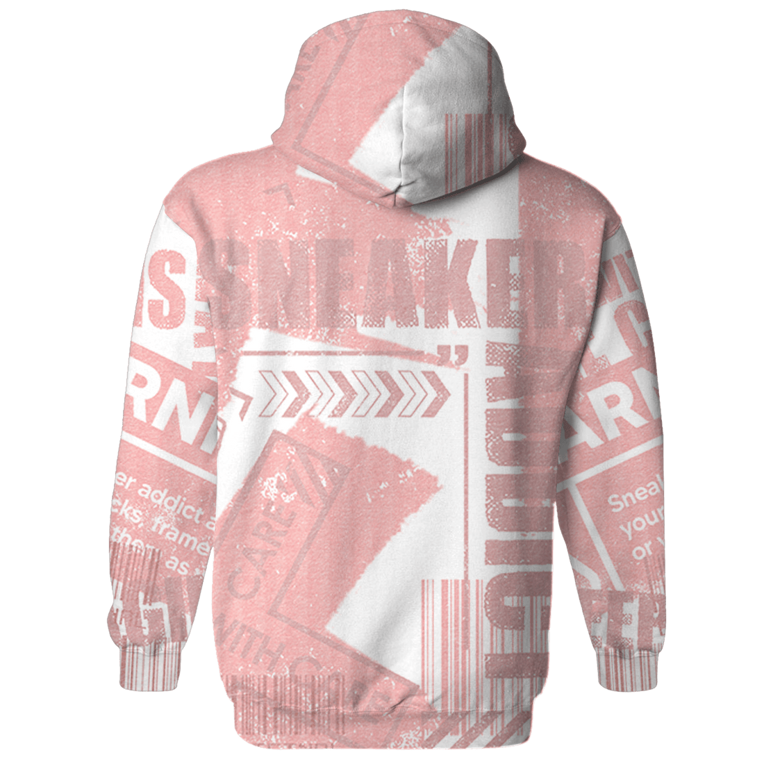Low Legend Pink 11s Hoodie Match Sneaker Addict 3D All-Over Print Warning - NastyJamz