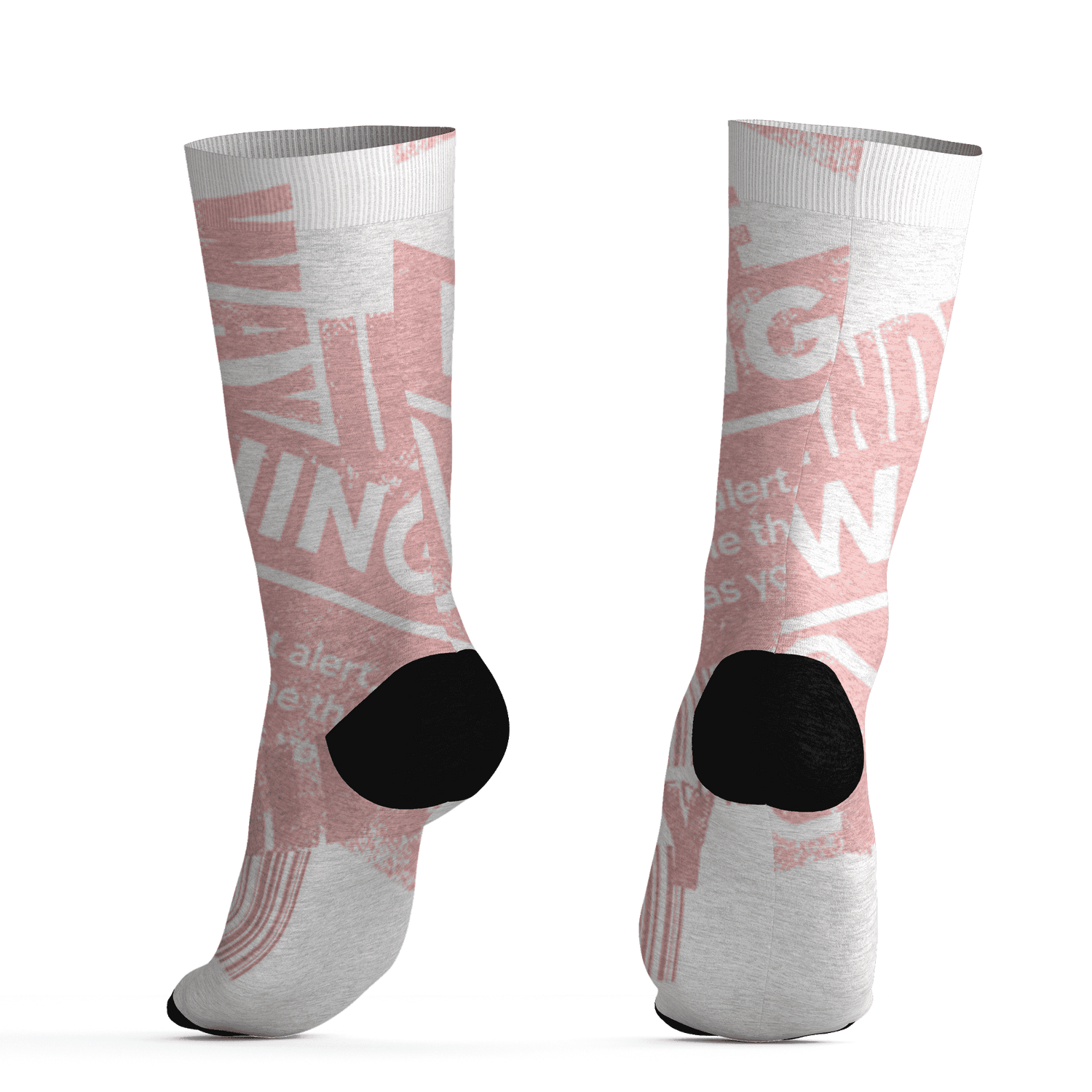 Low Legend Pink 11s Socks Match Sneaker Addict 3D All-Over Print Warning - NastyJamz