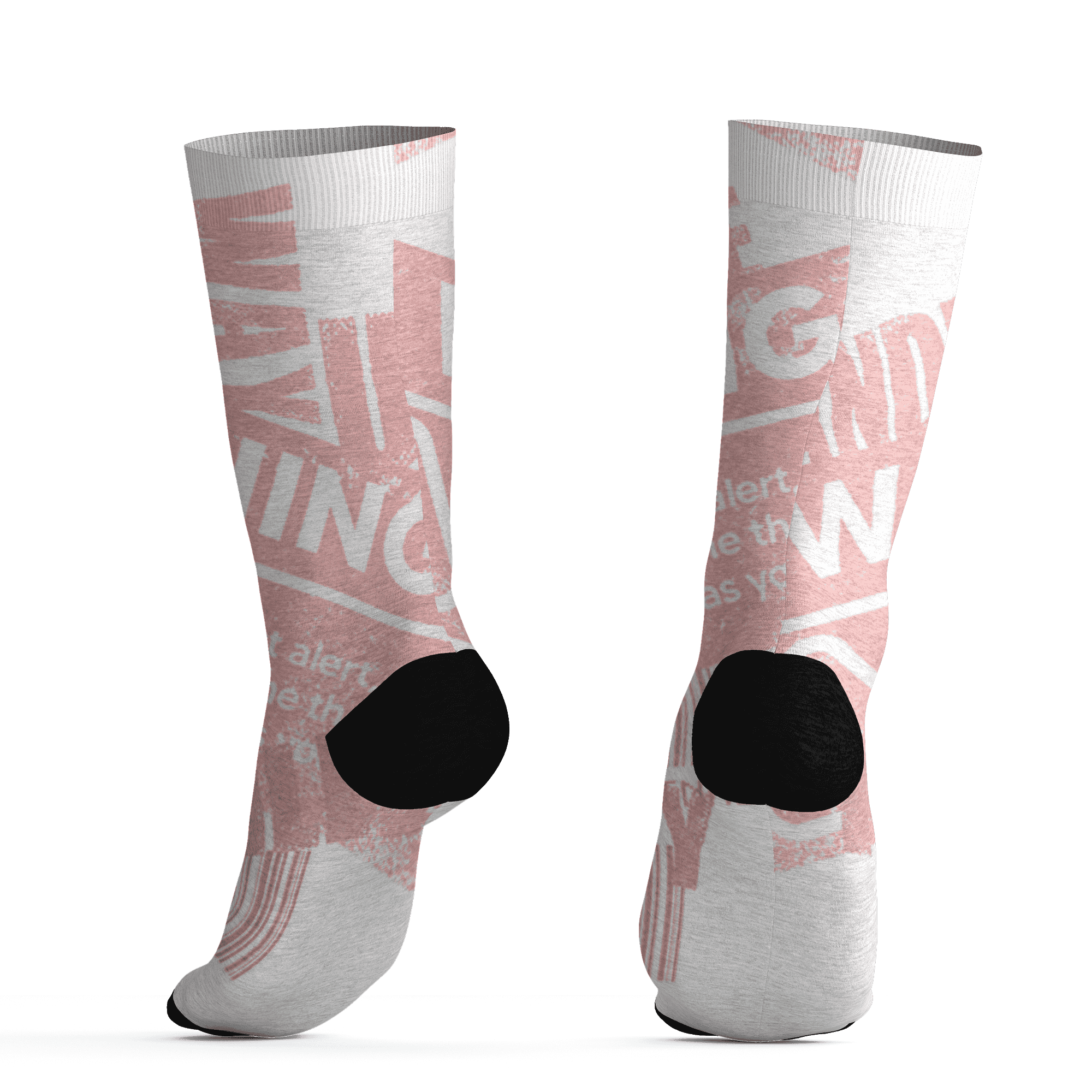 Low Legend Pink 11s Socks Match Sneaker Addict 3D All-Over Print Warning - NastyJamz