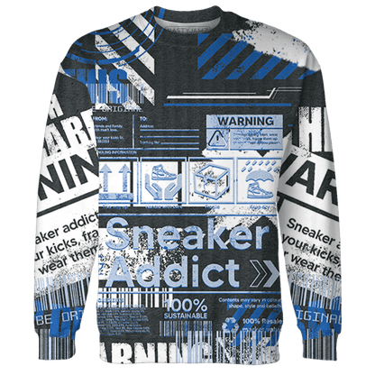 Low Space Jamz 11s Sweatshirt Match Sneaker Addict 3D All-Over Print Warning - NastyJamz