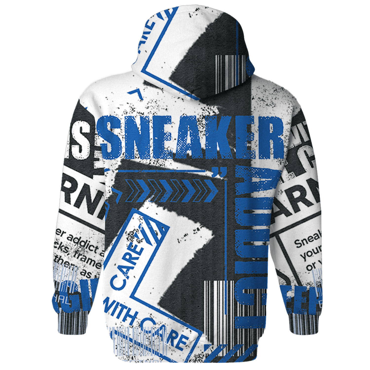 Low Space Jamz 11s Hoodie Match Sneaker Addict 3D All-Over Print Warning - NastyJamz