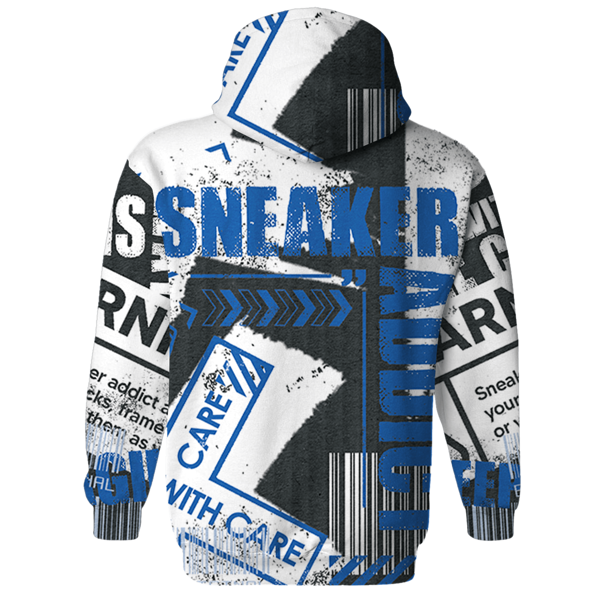 Low Space Jamz 11s Hoodie Match Sneaker Addict 3D All-Over Print Warning - NastyJamz