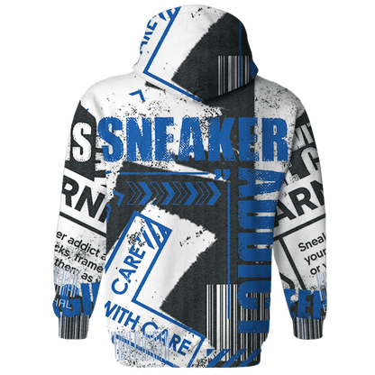 Low Space Jamz 11s Hoodie Match Sneaker Addict 3D All-Over Print Warning - NastyJamz