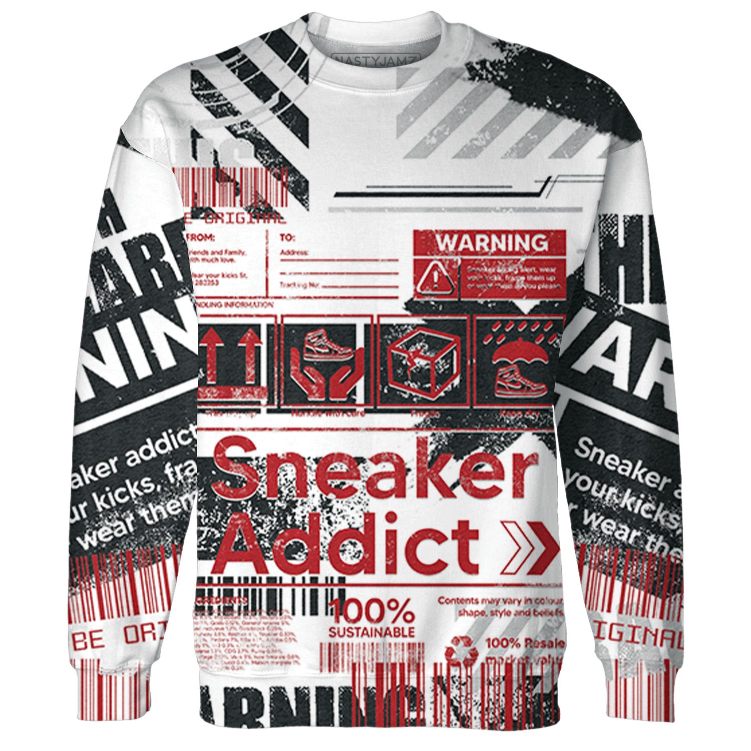 Retro Red Taxi 12s Hoodie Match Sneaker Addict 3D All-Over Print - NastyJamz
