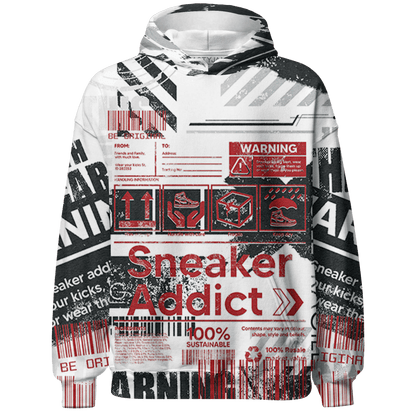 Retro Red Taxi 12s Sweatshirt Match Sneaker Addict 3D All-Over Print - NastyJamz