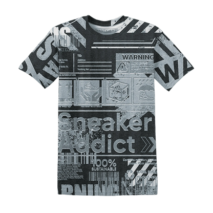 Wolf-Grey-12s-T-Shirt-Match-Sneaker-Addict-3D-Warning