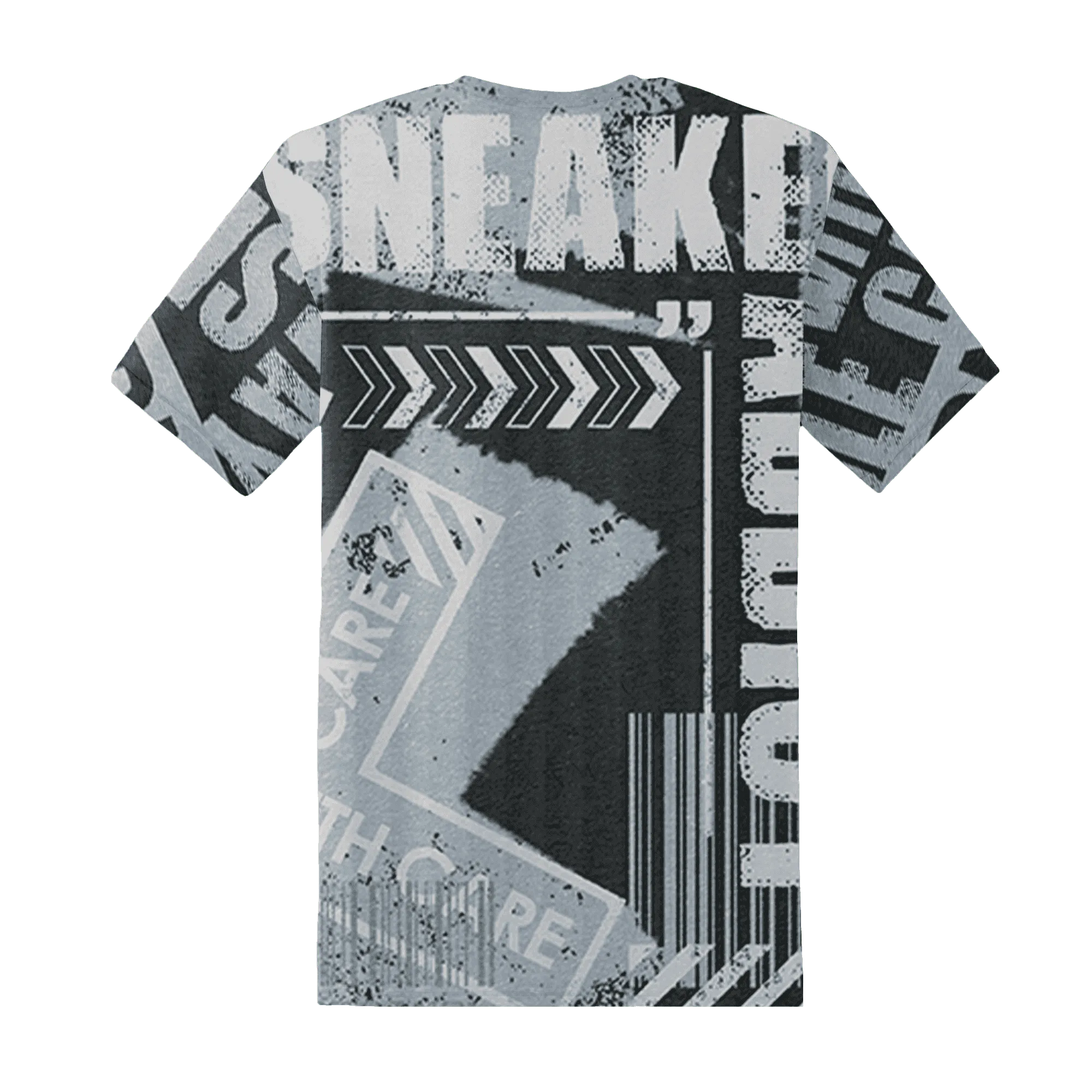 Wolf-Grey-12s-T-Shirt-Match-Sneaker-Addict-3D-Warning