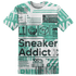 High OG Green Glow 1s T Shirt Match Sneaker Addict 3D All-Over Print Warning - NastyJamz