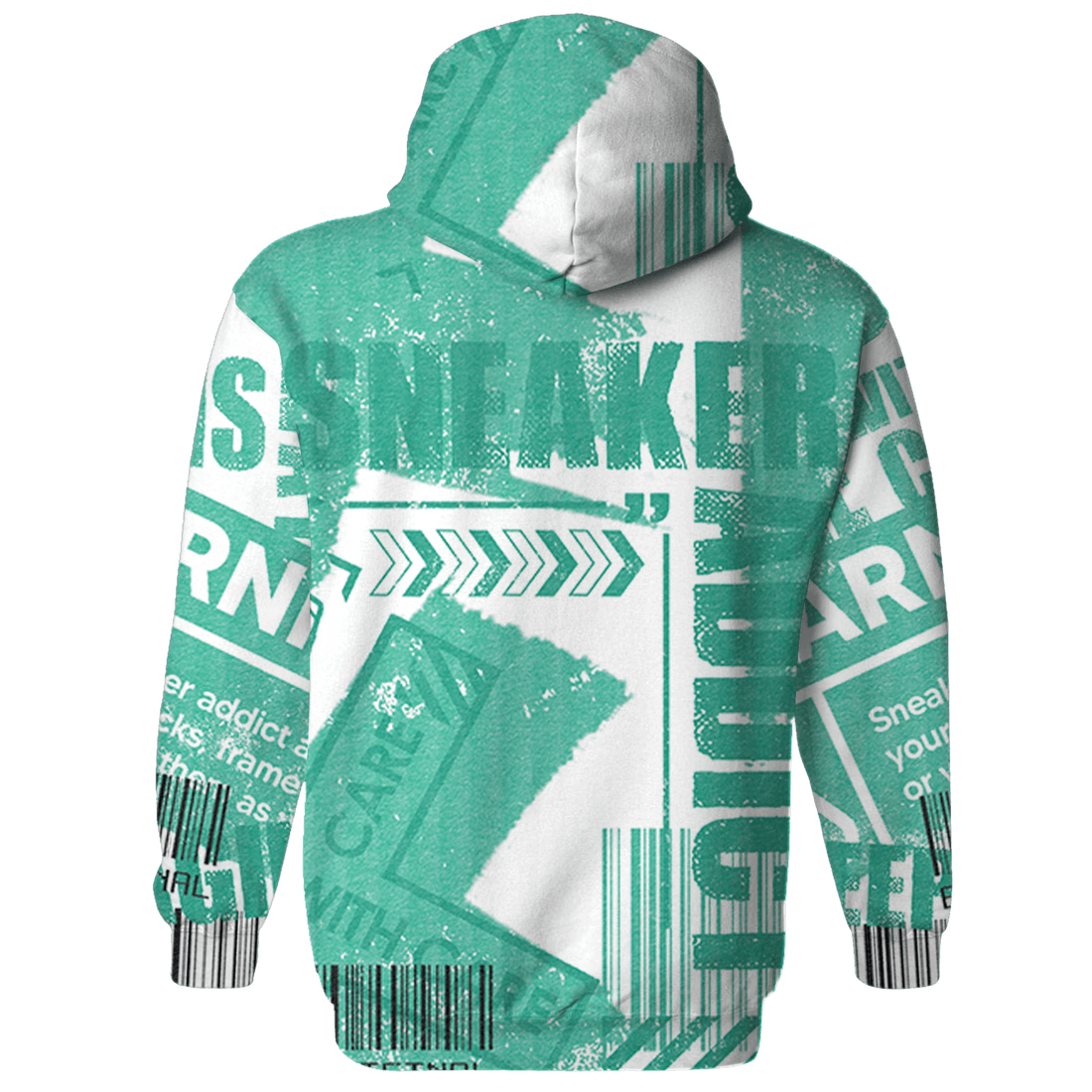 High OG Green Glow 1s Sweatshirt Match Sneaker Addict 3D All-Over Print - NastyJamz