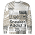 Latte 1s Hoodie Match Sneaker Addict 3D All-Over Print - NastyJamz