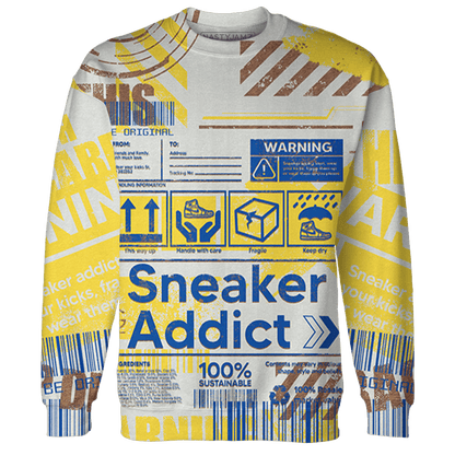 Low OG Canary TVSC 1s Sweatshirt Match Sneaker Addict 3D All-Over Print Warning - NastyJamz