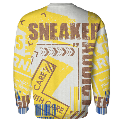 Low OG Canary TVSC 1s Sweatshirt Match Sneaker Addict 3D All-Over Print Warning - NastyJamz