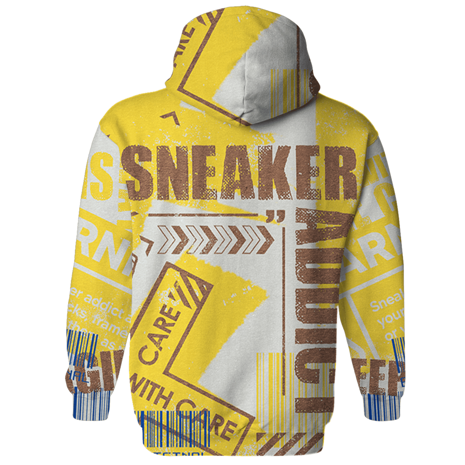 Low OG Canary TVSC 1s Hoodie Match Sneaker Addict 3D All-Over Print Warning - NastyJamz