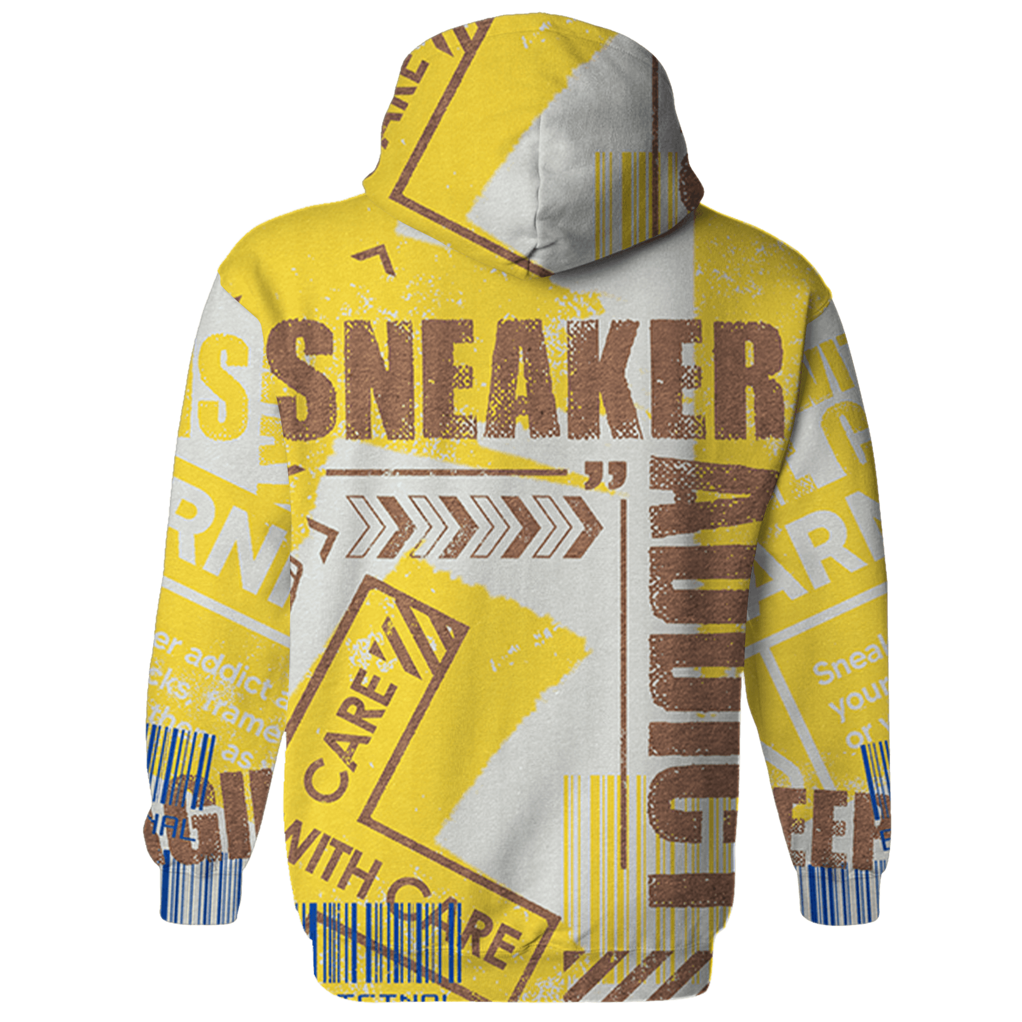 Low OG Canary TVSC 1s Hoodie Match Sneaker Addict 3D All-Over Print Warning - NastyJamz