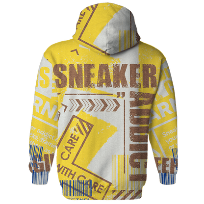 Low OG Canary TVSC 1s Hoodie Match Sneaker Addict 3D All-Over Print Warning - NastyJamz