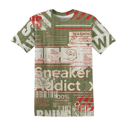 Medium-Olive-1s-T-Shirt-Match-Sneaker-Addict-3D-Warning