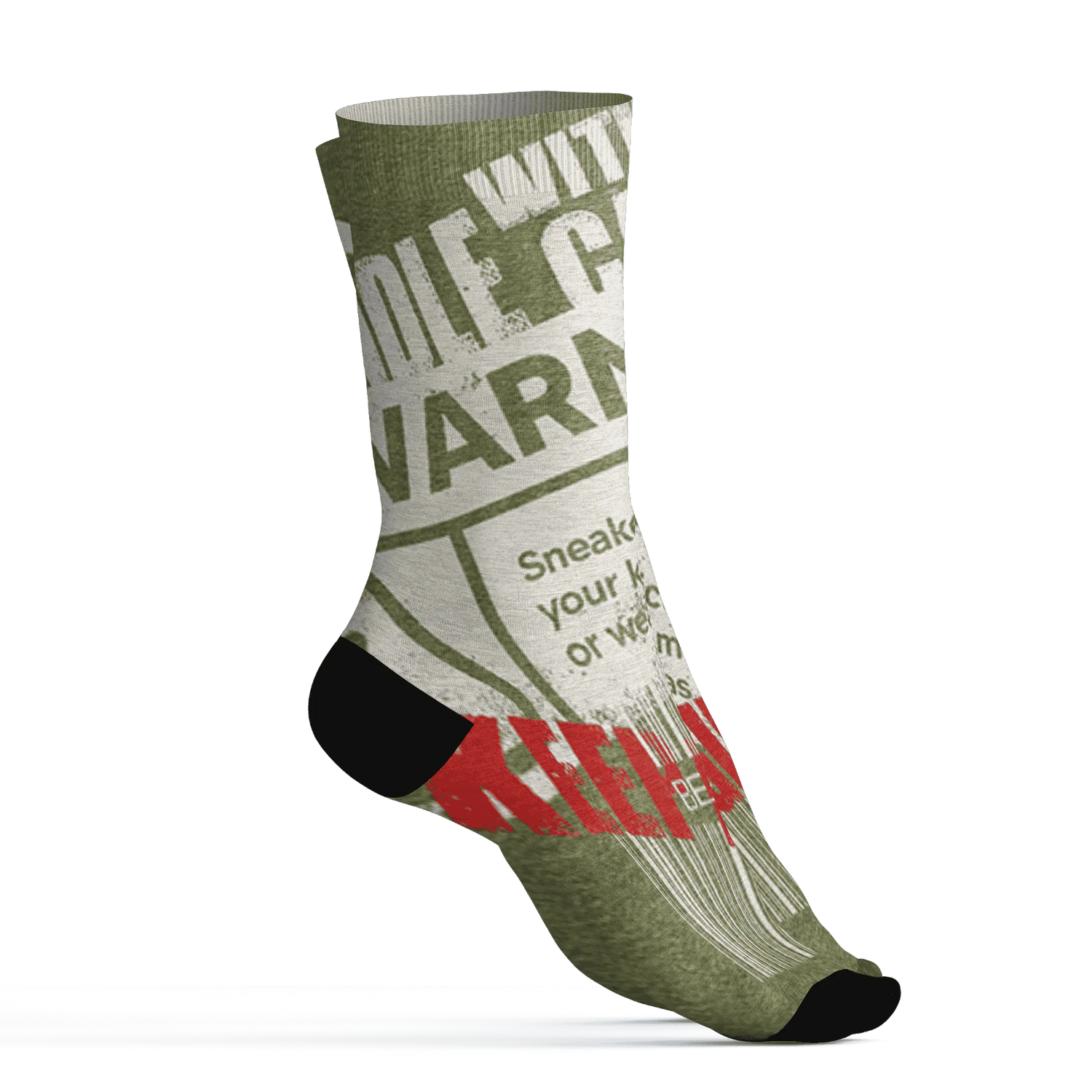 Medium-Olive-1s-Socks-Match-Sneaker-Addict-3D-Warning