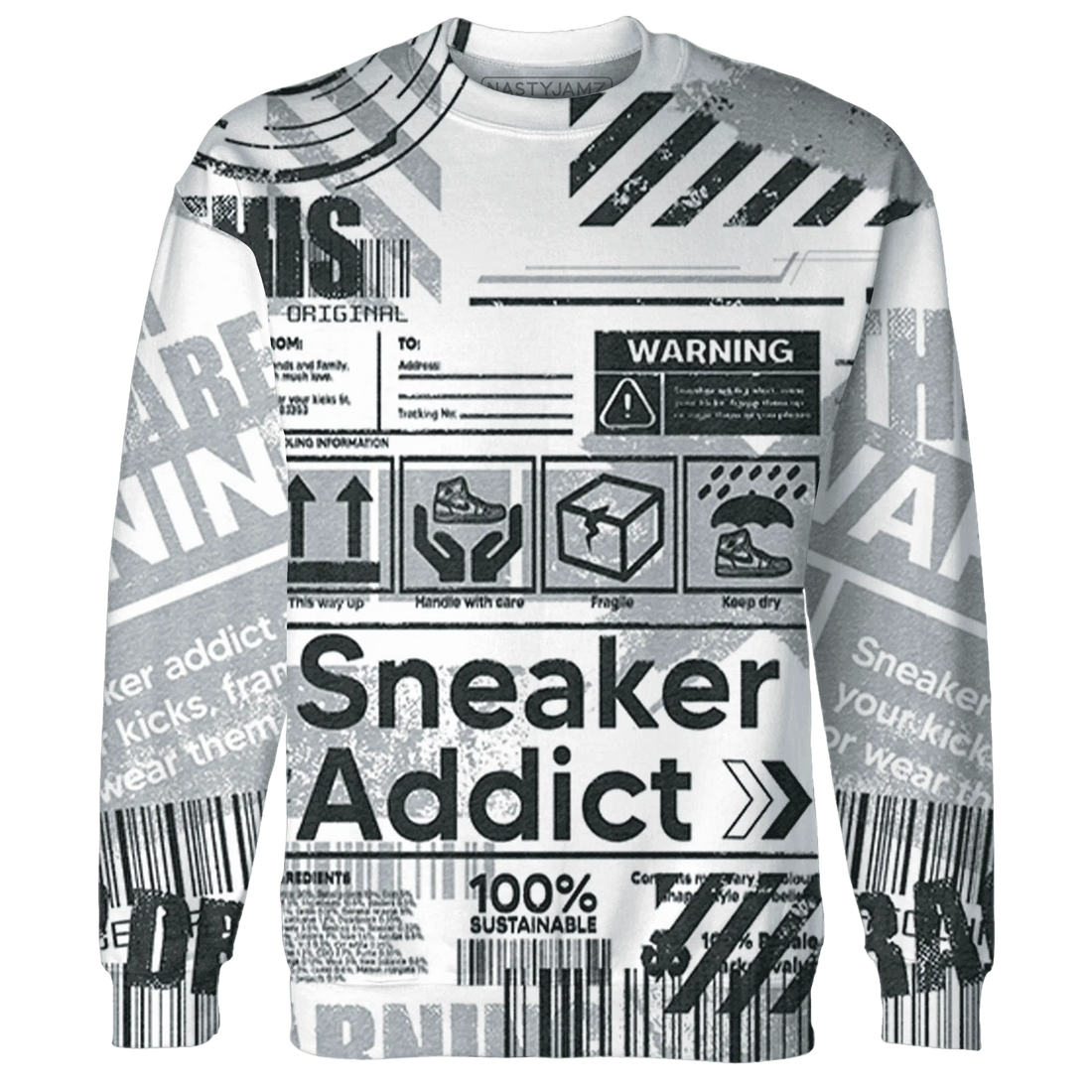 Wolf-Grey-1s-Sweatshirt-Match-Sneaker-Addict-3D-Warning