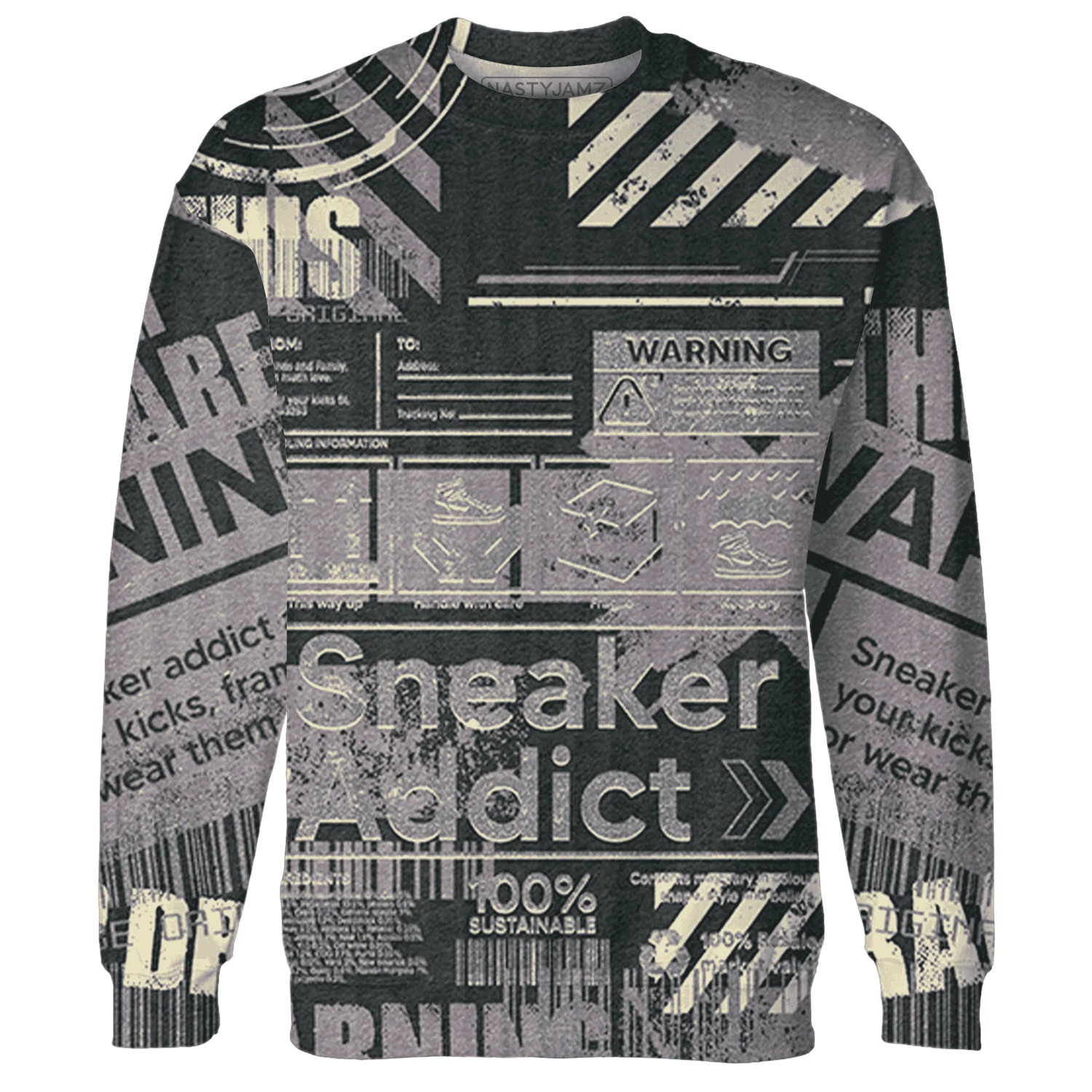 Black-Violet-Ore-3s-Sweatshirt-Match-Sneaker-Addict-3D-Warning
