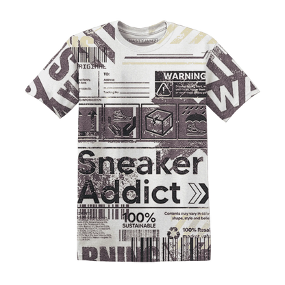 Burgundy-Crush-3s-T-Shirt-Match-Sneaker-Addict-3D-Warning