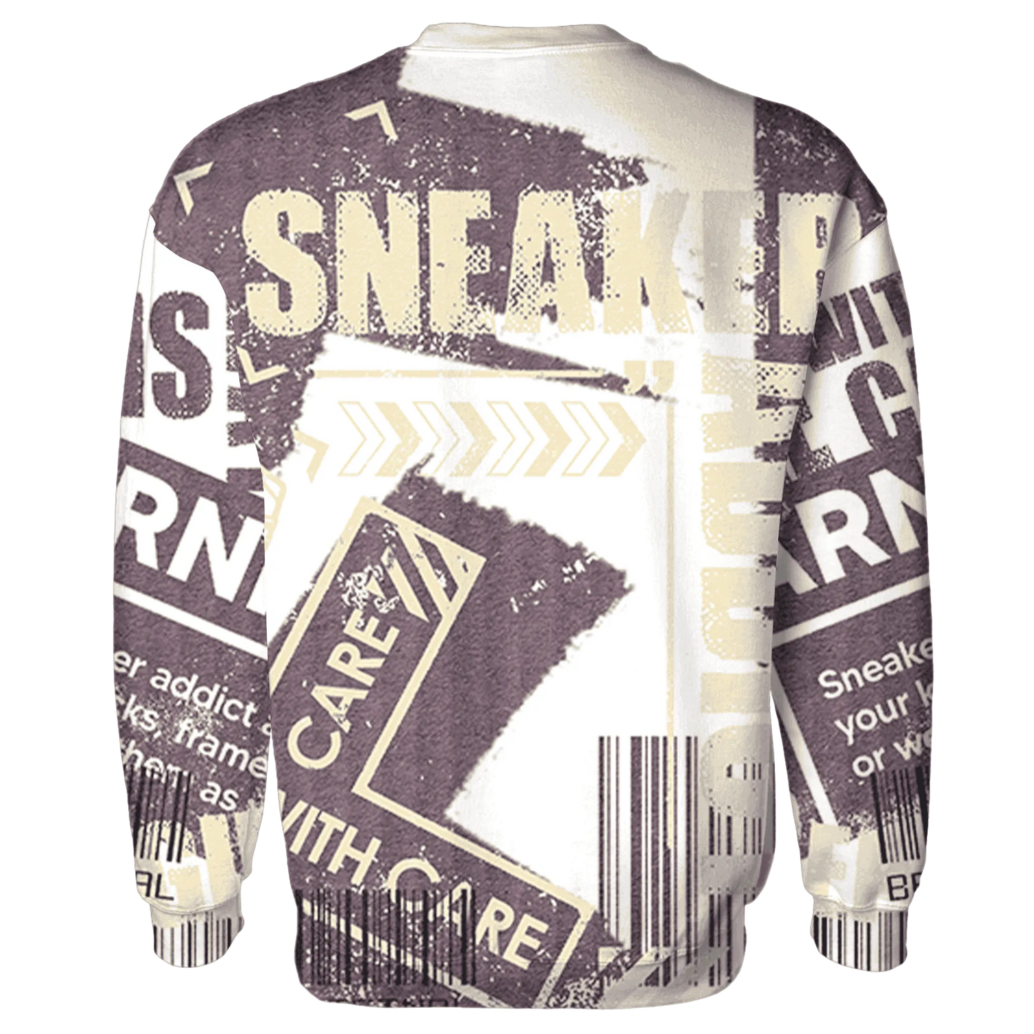 Burgundy-Crush-3s-Sweatshirt-Match-Sneaker-Addict-3D-Warning