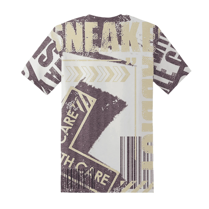 Burgundy-Crush-3s-T-Shirt-Match-Sneaker-Addict-3D-Warning