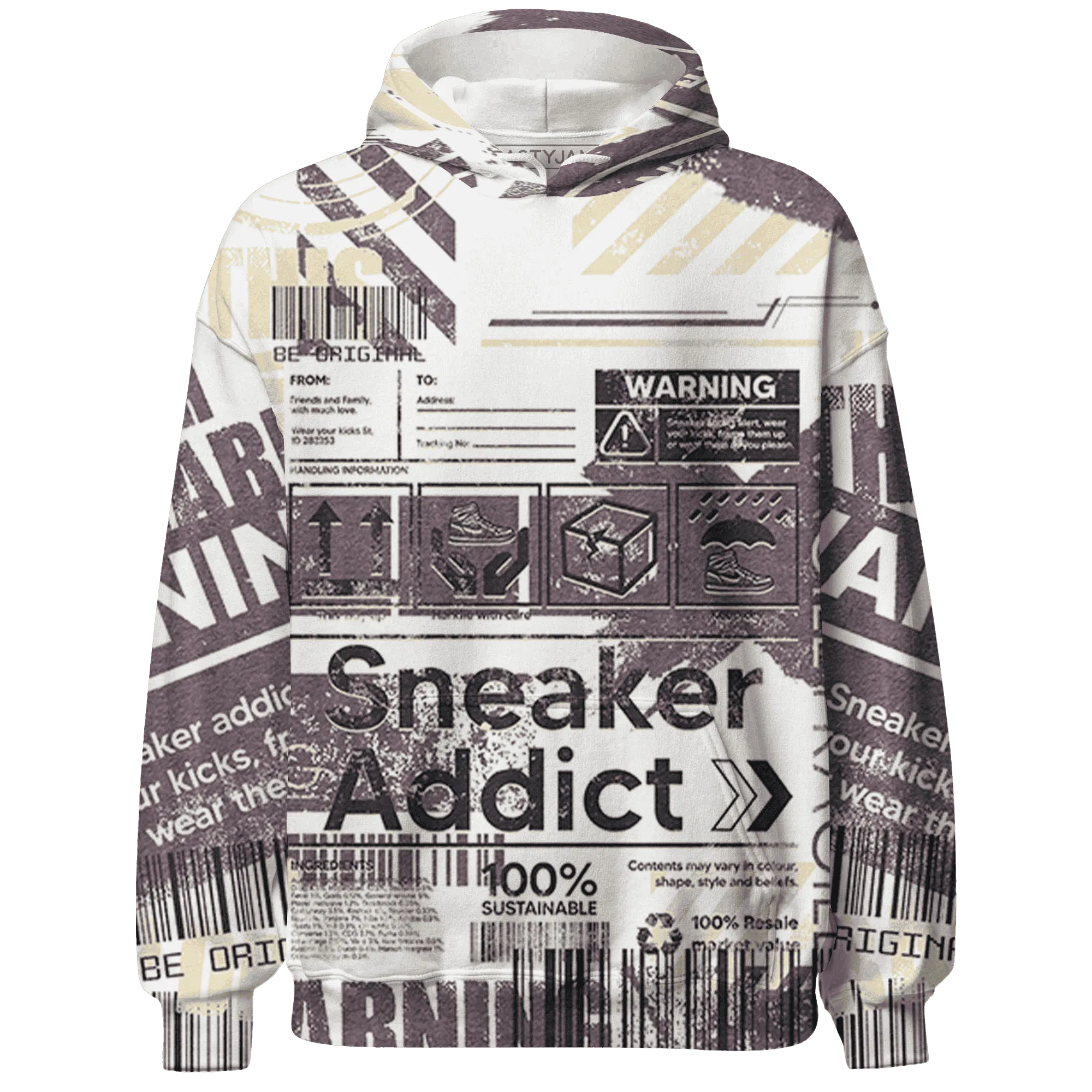 Burgundy-Crush-3s-Hoodie-Match-Sneaker-Addict-3D-Warning