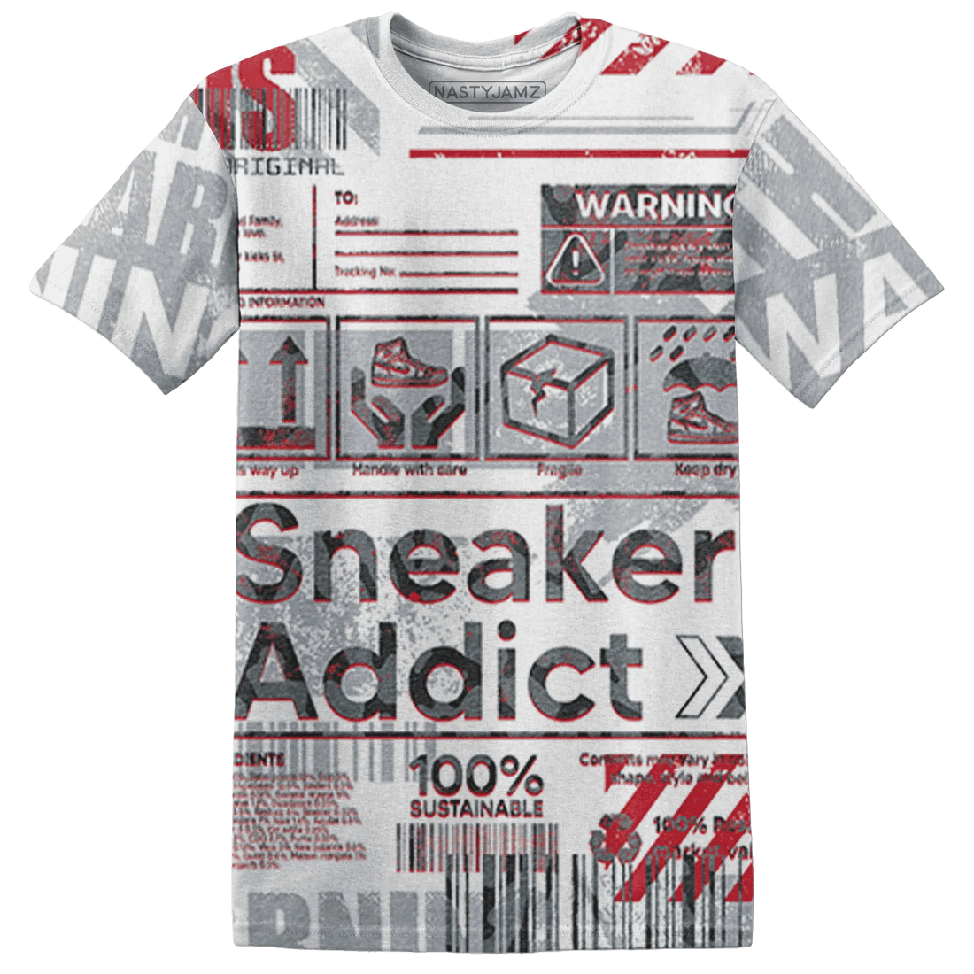 Cement-Grey-3s-T-Shirt-Match-Sneaker-Addict-3D-Warning
