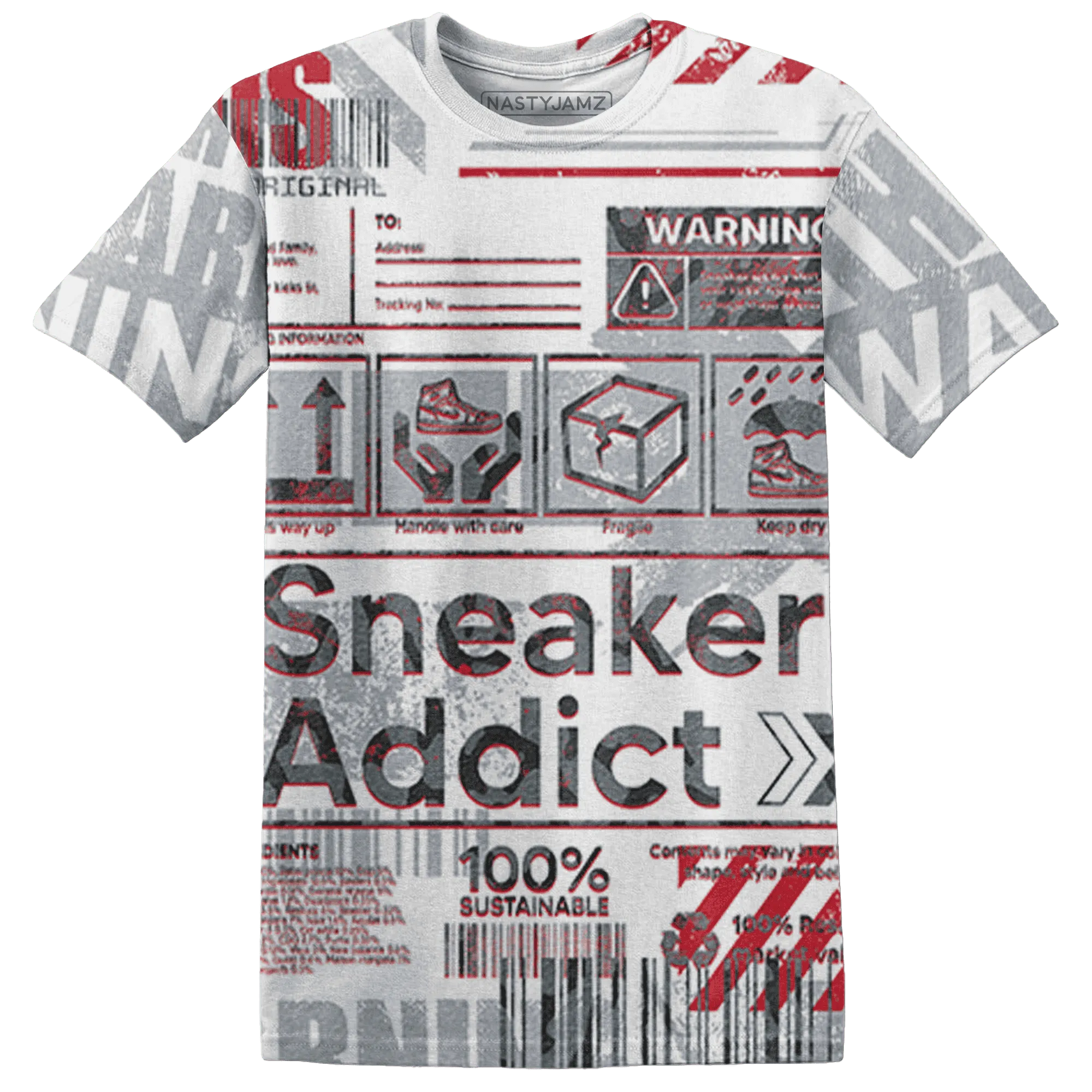 Cement-Grey-3s-T-Shirt-Match-Sneaker-Addict-3D-Warning