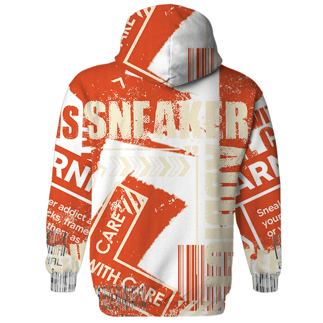 Georgia Peach 3s Sweatshirt Match Sneaker Addict 3D All-Over Print - NastyJamz