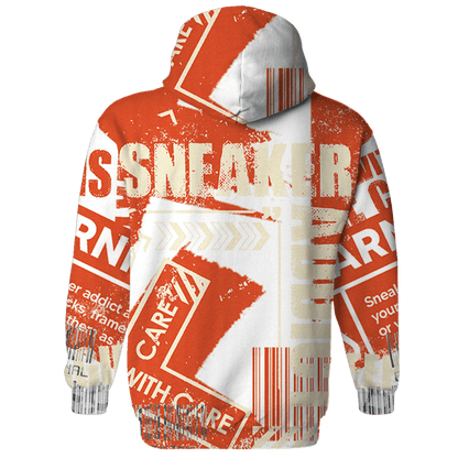Georgia Peach 3s Sweatshirt Match Sneaker Addict 3D All-Over Print - NastyJamz