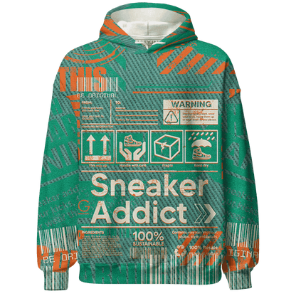 Nina CN Abney 3s Hoodie Match Sneaker Addict 3D All-Over Print Warning - NastyJamz