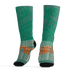 Nina CN Abney 3s Socks Match Sneaker Addict 3D All-Over Print Warning - NastyJamz