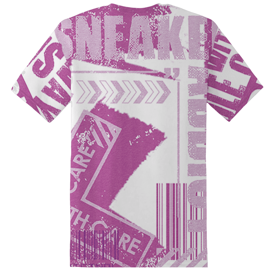 GS Hyper Violet 4s T Shirt Match Sneaker Addict 3D All-Over Print Warning - NastyJamz