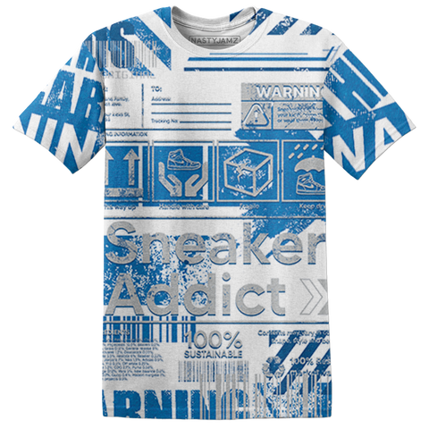 Industrial-Blue-4s-T-Shirt-Match-Sneaker-Addict-3D-Warning