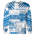 Industrial Blue 4s Hoodie Match Sneaker Addict 3D All-Over Print - NastyJamz