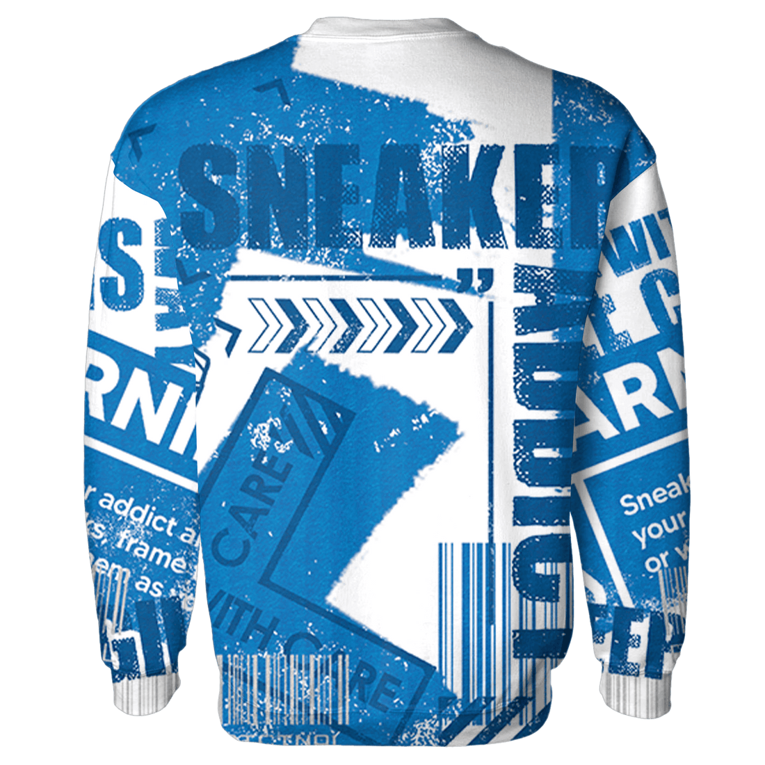 Industrial Blue 4s Hoodie Match Sneaker Addict 3D All-Over Print - NastyJamz