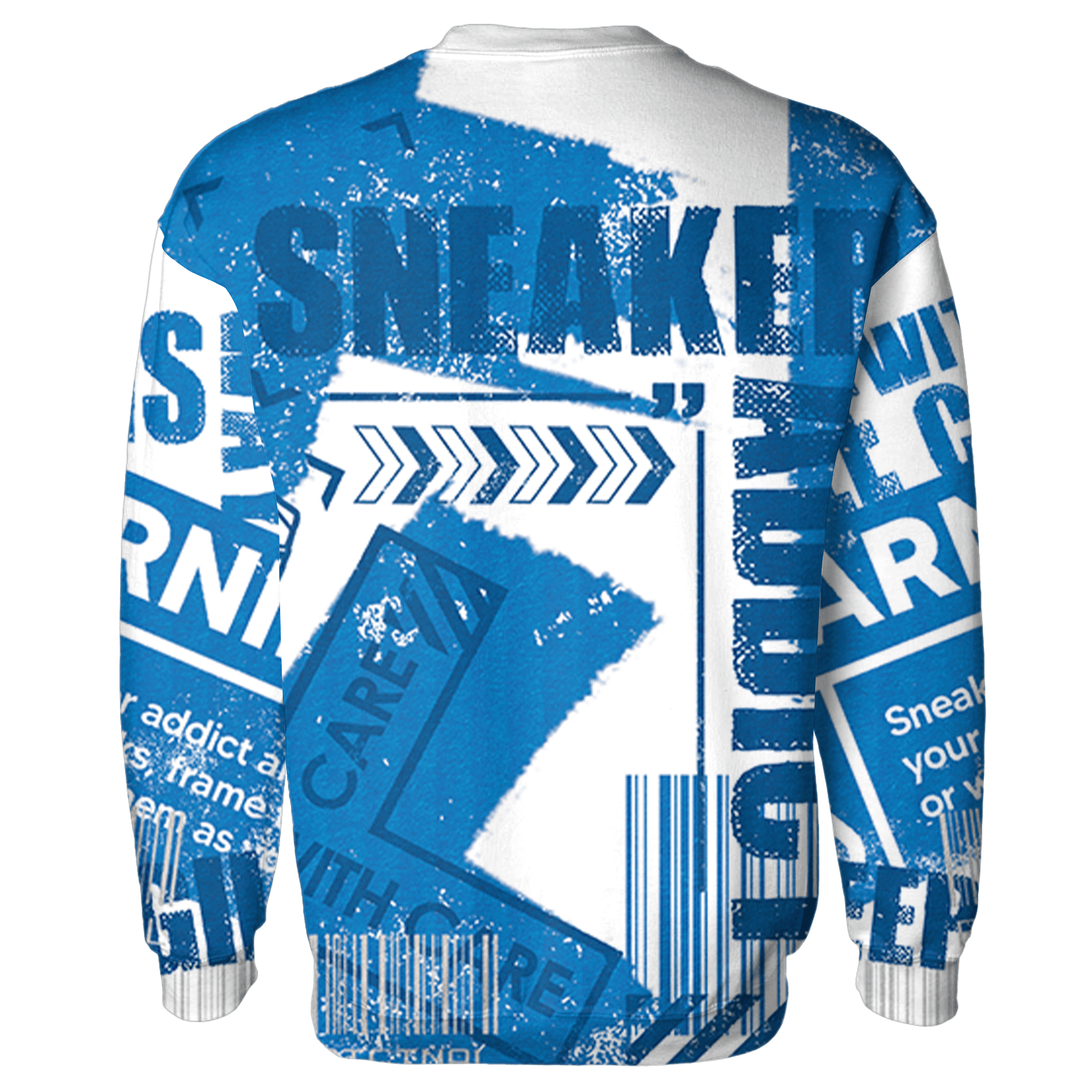 Industrial Blue 4s Hoodie Match Sneaker Addict 3D All-Over Print - NastyJamz
