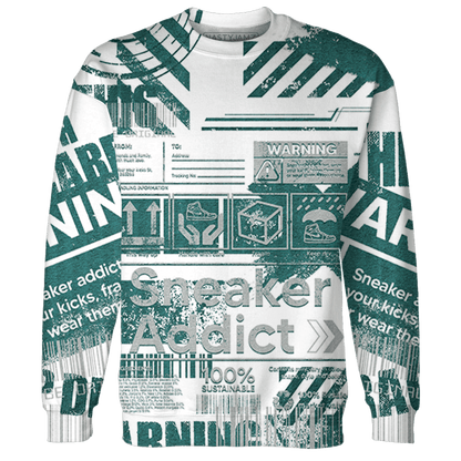 Oxidized Green 4s Hoodie Match Sneaker Addict 3D All-Over Print - NastyJamz