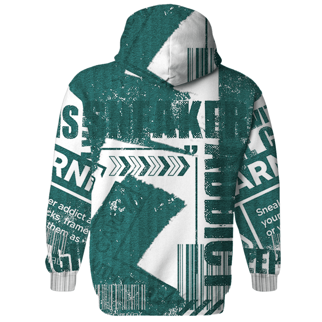 Oxidized Green 4s Sweatshirt Match Sneaker Addict 3D All-Over Print - NastyJamz