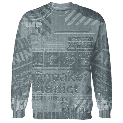 Paris Olympicsss 4s Sweatshirt Match Sneaker Addict 3D All-Over Print Warning - NastyJamz