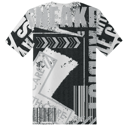 White-Thunder-4s-T-Shirt-Match-Sneaker-Addict-3D-Warning