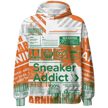 MAM Hurricanes 5s Hoodie Match Sneaker Addict 3D All-Over Print Warning - NastyJamz