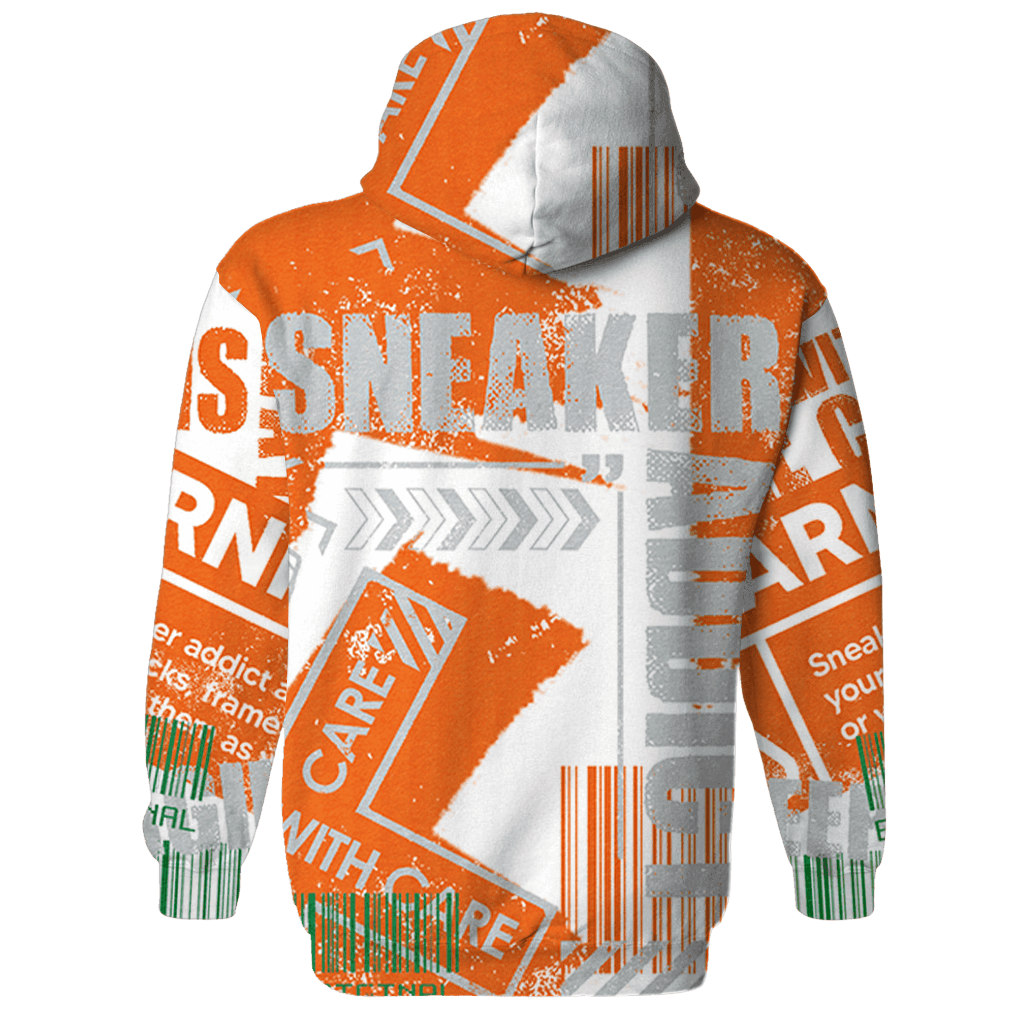 MAM Hurricanes 5s Hoodie Match Sneaker Addict 3D All-Over Print Warning - NastyJamz